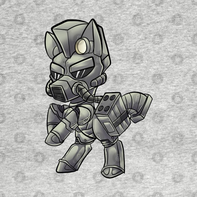 Fallout Equestria Steelhooves by Baja Gryphon